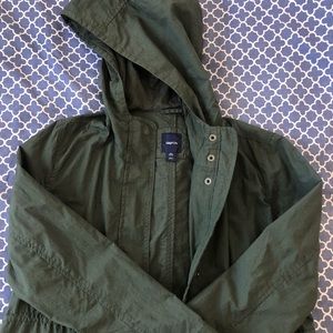 Gap kids, XXL, camo-green jacket.